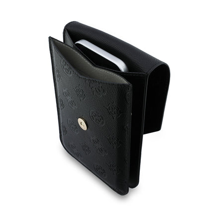Univerzalna torbica za telefon, Guess, Grained Peony, Crna