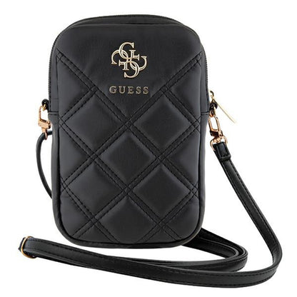 Univerzalna torba za telefon, Guess, Quilted 4G, Crna