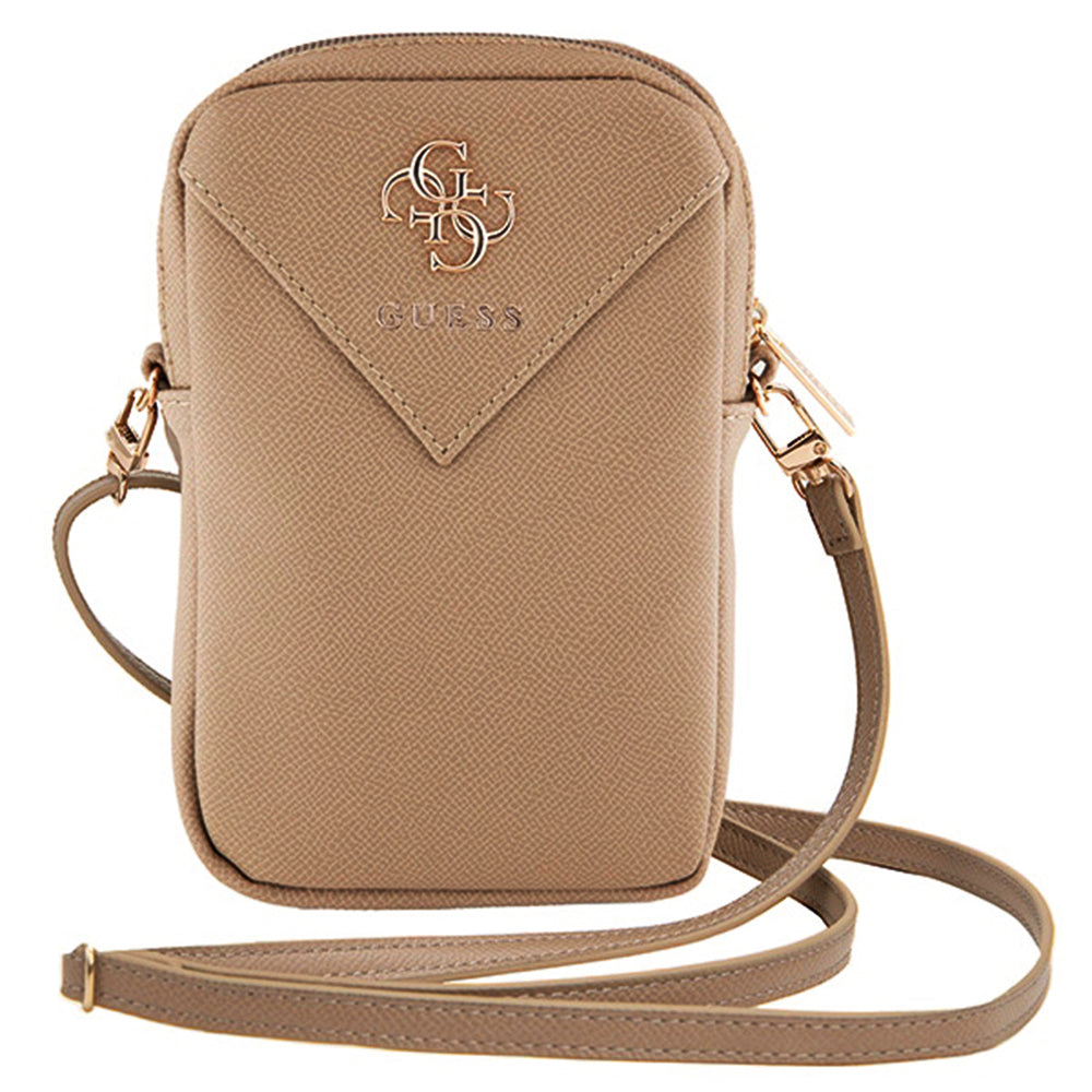 Univerzalna torbica za telefon, Guess, Triangle 4G, Zlatna