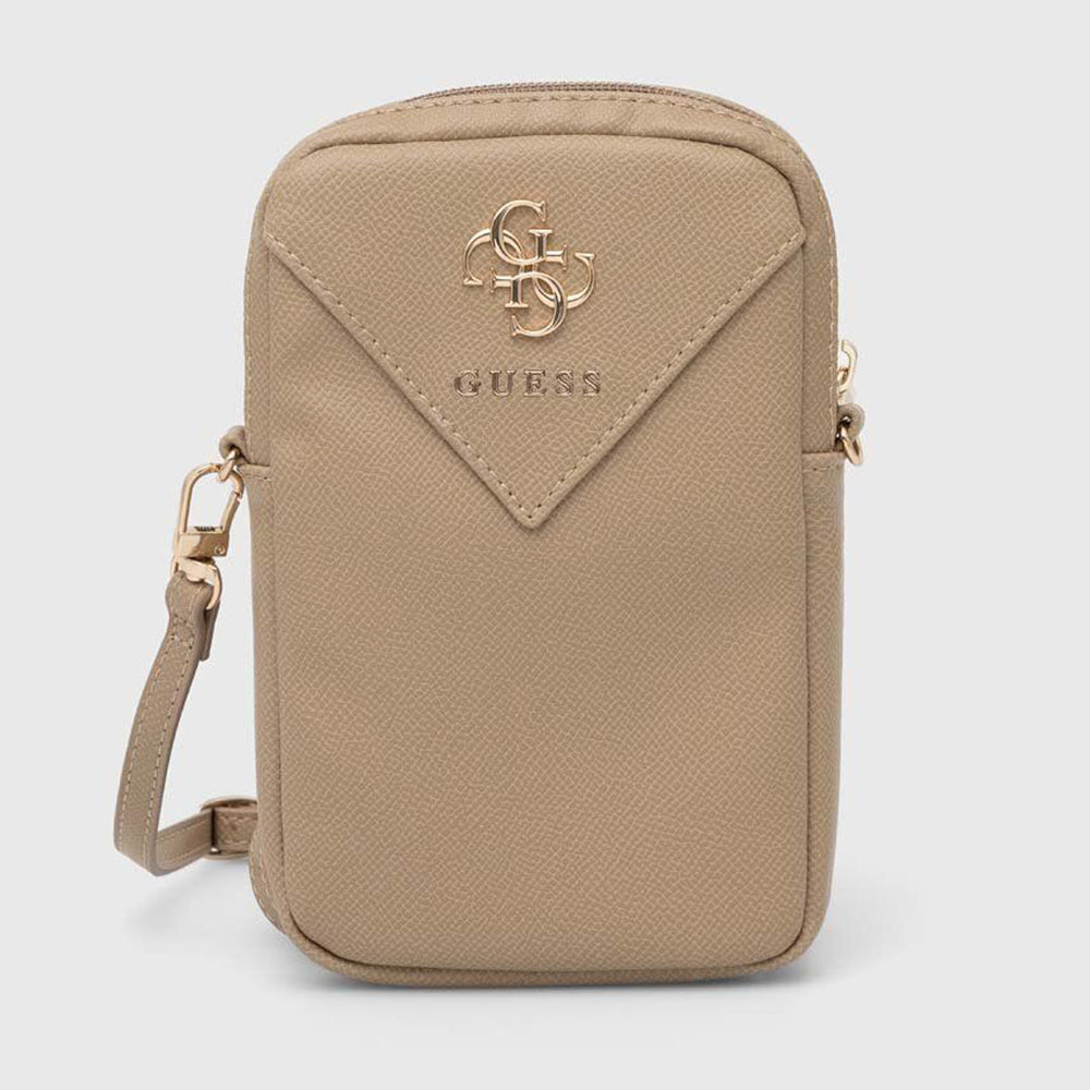 Univerzalna torbica za telefon, Guess, Triangle 4G, Zlatna