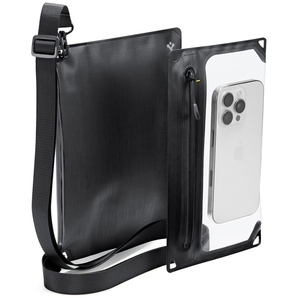 Univerzalna vodootporna torba i futrola Spigen Crossbag, crna AMP09746