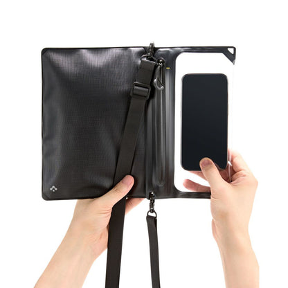 Univerzalna vodootporna torba i futrola Spigen Crossbag, crna AMP09746