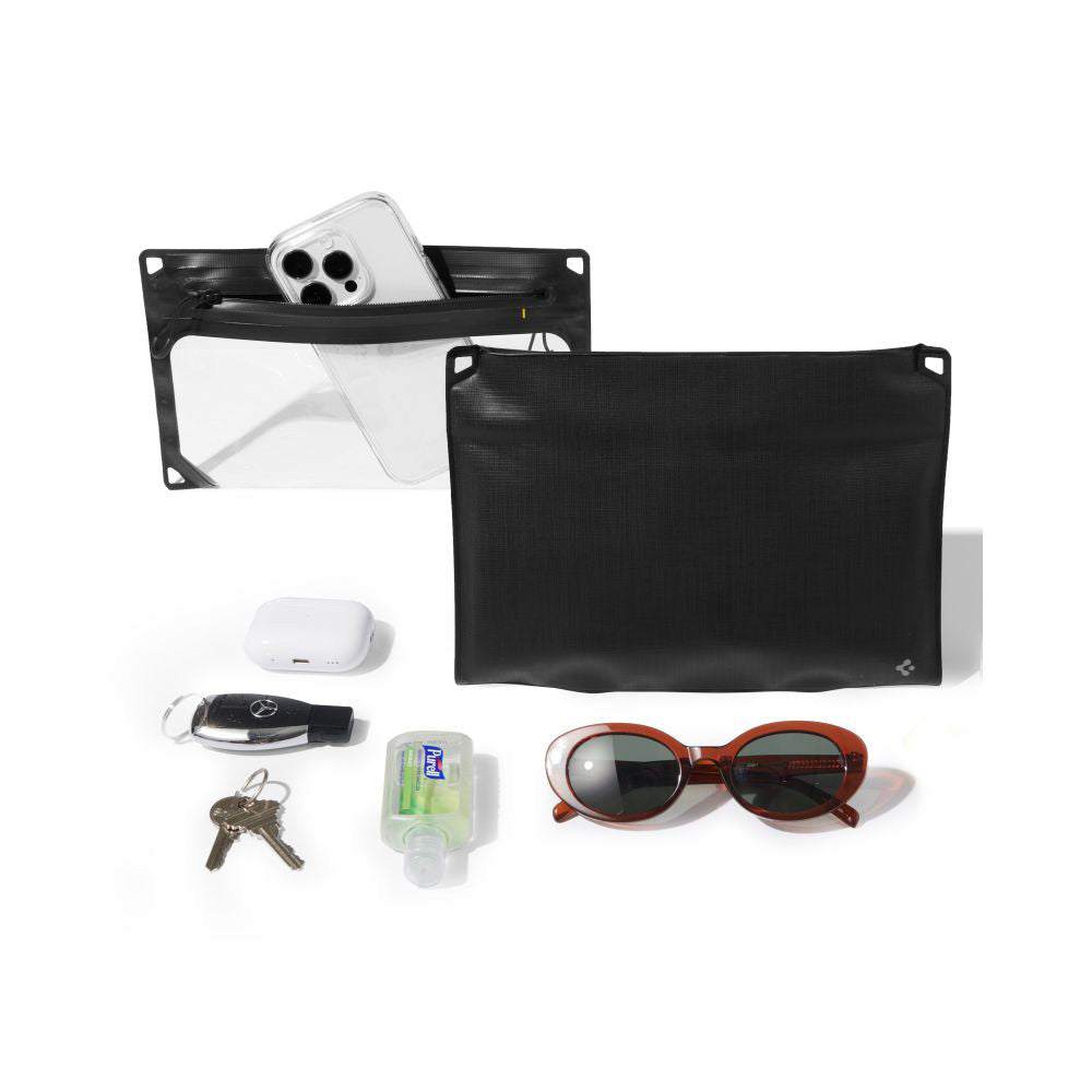 Univerzalna vodootporna torba i futrola Spigen Crossbag, crna AMP09746