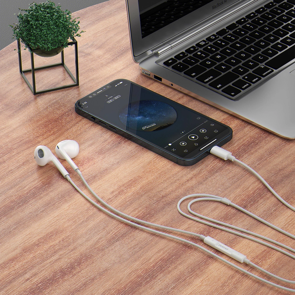 Handsfree 3.5mm Dudao X14Pro, Bijela