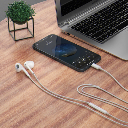 Handsfree 3.5mm Dudao X14Pro, Bijela