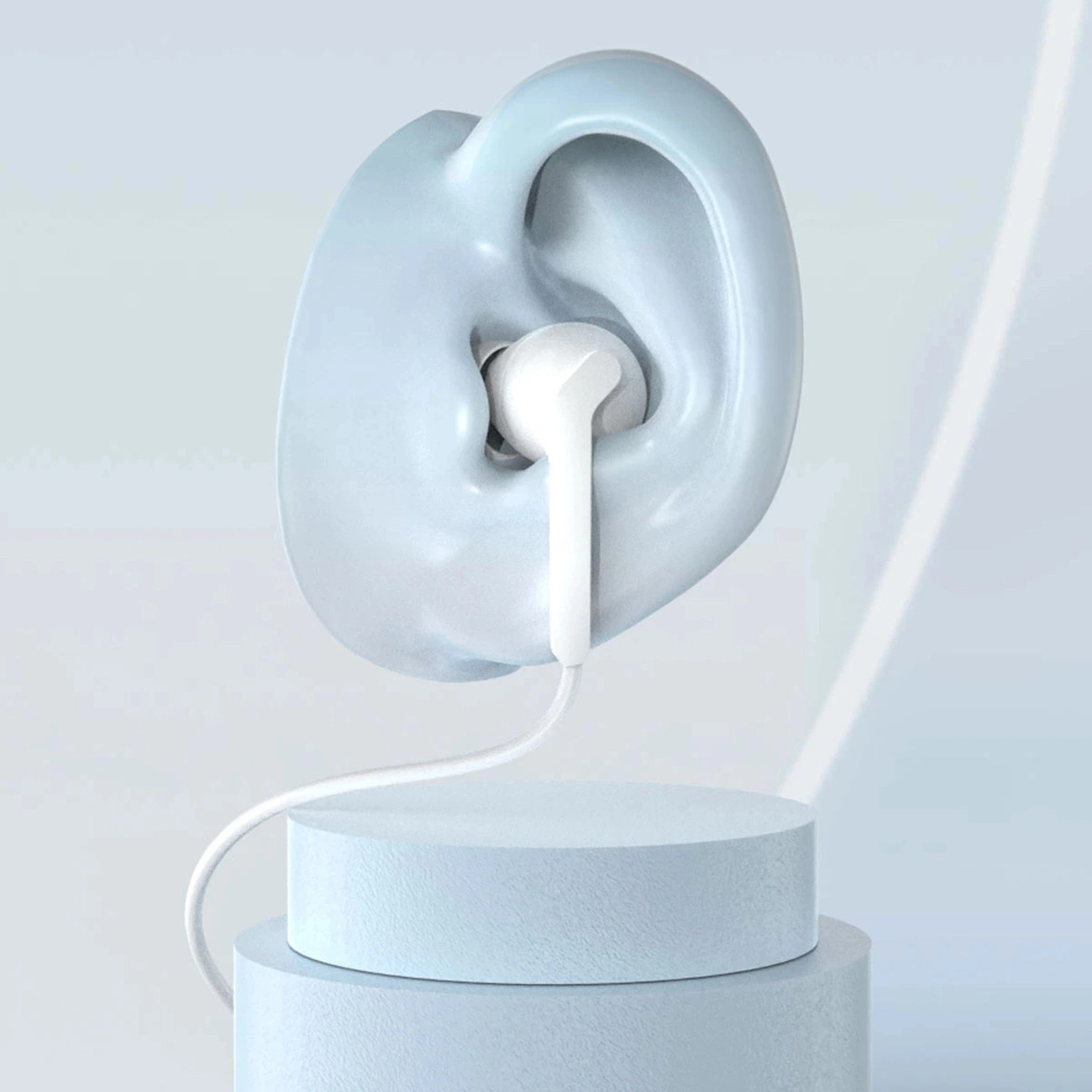 Handsfree 3.5mm Dudao X3, Bijeli