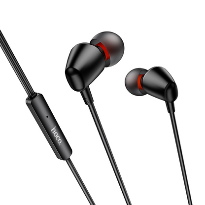 Slušalice s mikrofonom 3,5 mm HOCO M107, crne