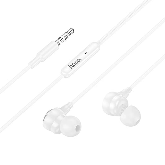 Handsfree 3.5mm HOCO M116, Bijela