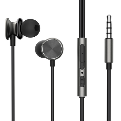 Handsfree 3.5mm Joyroom JR-EW03, Siva