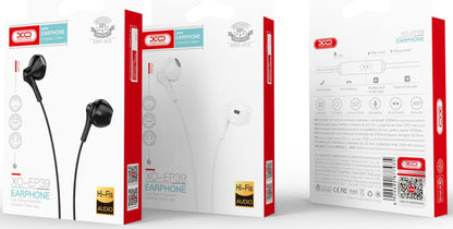 Handsfree 3.5mm XO Design EP39, Bijeli