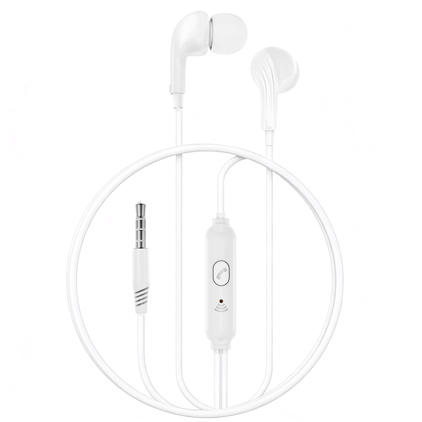 Handsfree 3.5mm XO Design EP86, Bijela