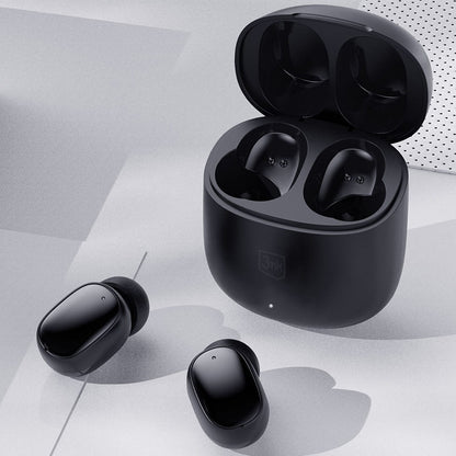 Handsfree Bluetooth 3MK FlowBuds, TWS, Crni