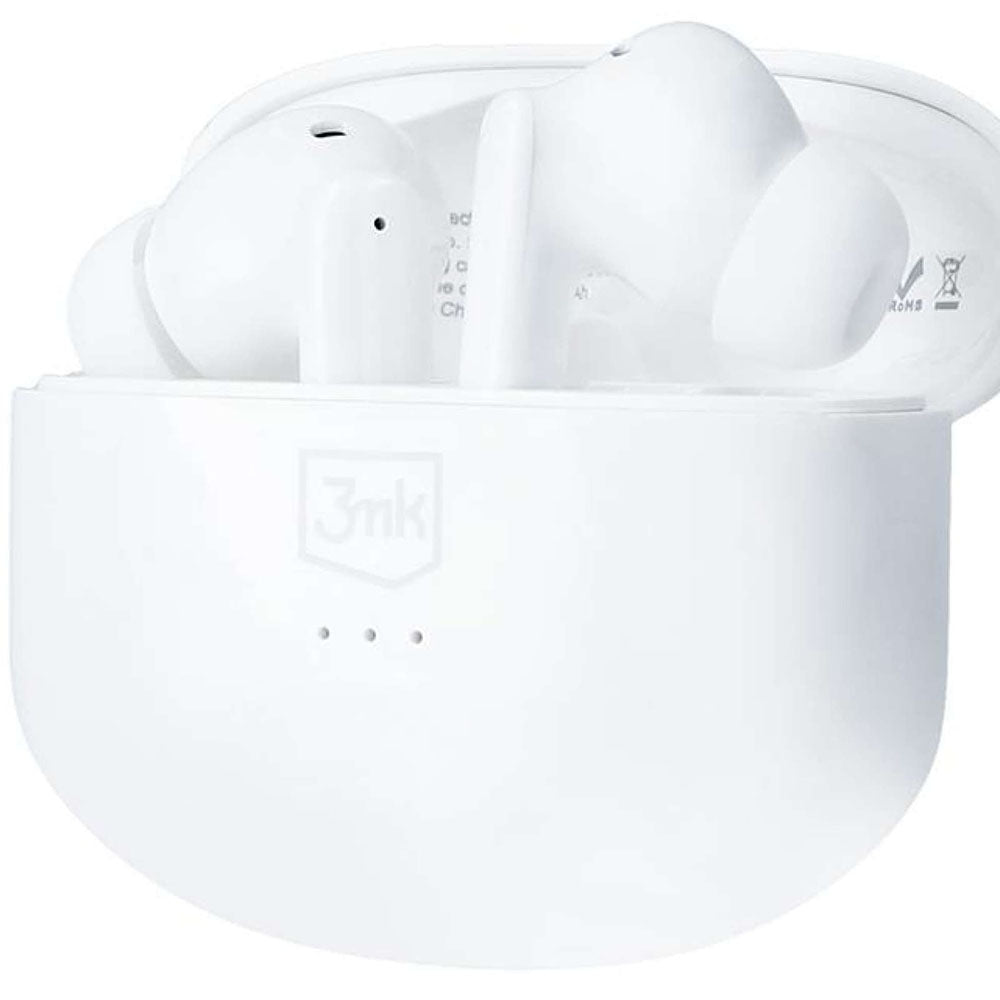 Handsfree Bluetooth 3MK LIFEPODS, TWS, ANC, Bijela
