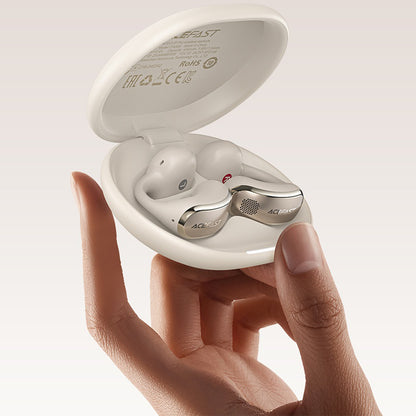 Handsfree Bluetooth Acefast Aceclip Pro, TWS, Crni