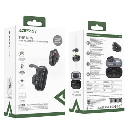 Handsfree Bluetooth Acefast Acefit Neo, TWS, Crni