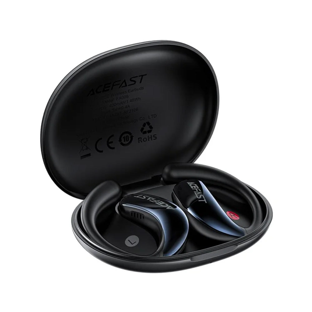 Handsfree Bluetooth Acefast Acefit SE, TWS, Crni