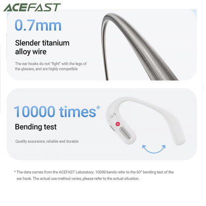 Handsfree Bluetooth Acefast FA002, TWS, Bijela