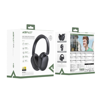 Handsfree Bluetooth Acefast H12, A2DP, ANC, Bijeli