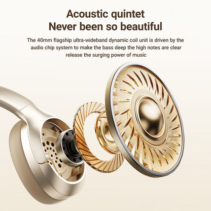 Handsfree Bluetooth Acefast H5, A2DP, ANC, Bijela