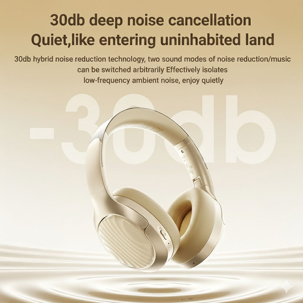Handsfree Bluetooth Acefast H5, A2DP, ANC, Crni
