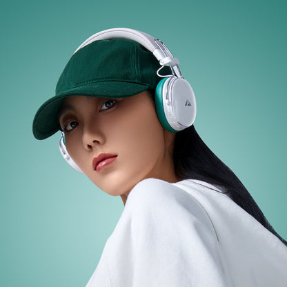 Handsfree Bluetooth Acefast H7, A2DP, ANC, Bijeli