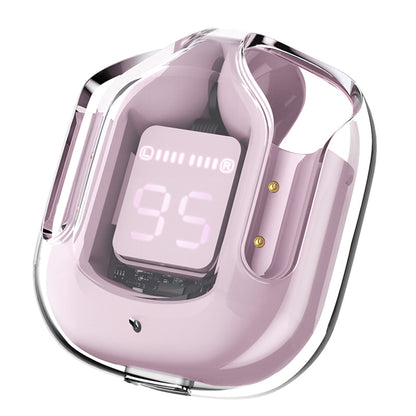 Handsfree Bluetooth Acefast T6, TWS, Ružičasta