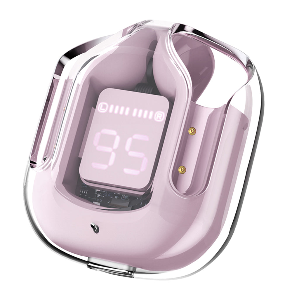 Handsfree Bluetooth Acefast T6, TWS, Ružičasta