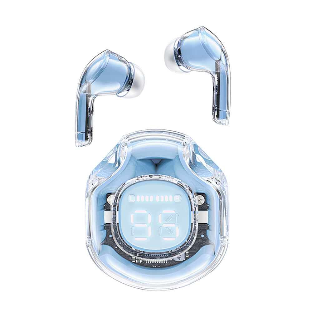 Handsfree Bluetooth Acefast T8, TWS, Plava