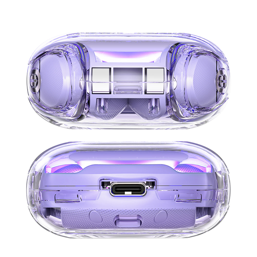 Handsfree Bluetooth Acefast T8, TWS, Ljubičasta