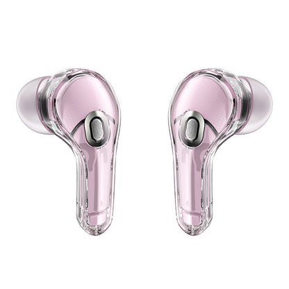 Handsfree Bluetooth Acefast T8, TWS, Ružičasta