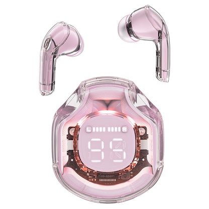 Handsfree Bluetooth Acefast T8, TWS, Ružičasta