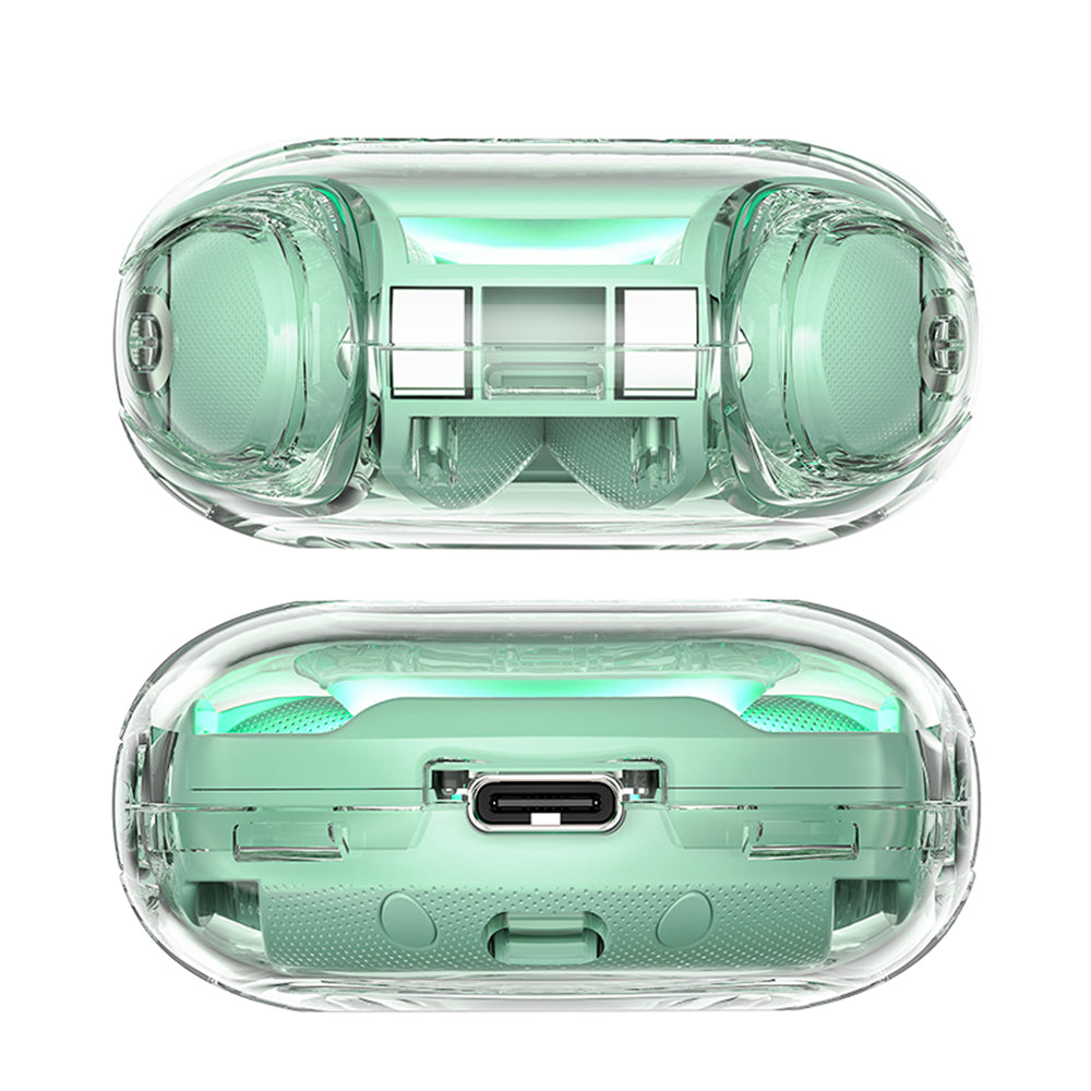 Handsfree Bluetooth Acefast T8, TWS, Zelena