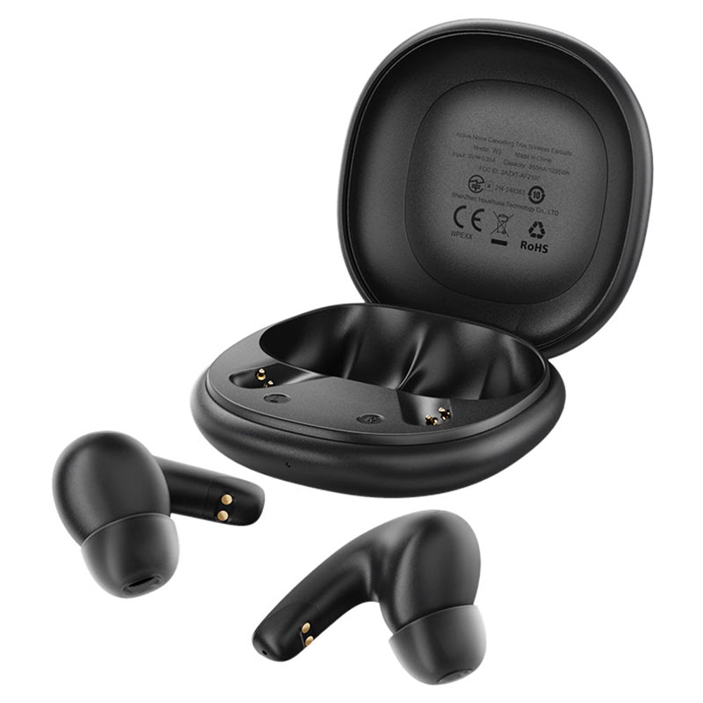 Handsfree Bluetooth Acefast W3, TWS, ANC, Crni