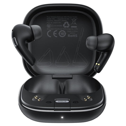 Handsfree Bluetooth Acefast W4, TWS, Crni