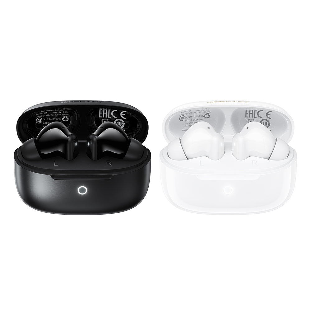 Handsfree Bluetooth Acefast W7, TWS, Crni