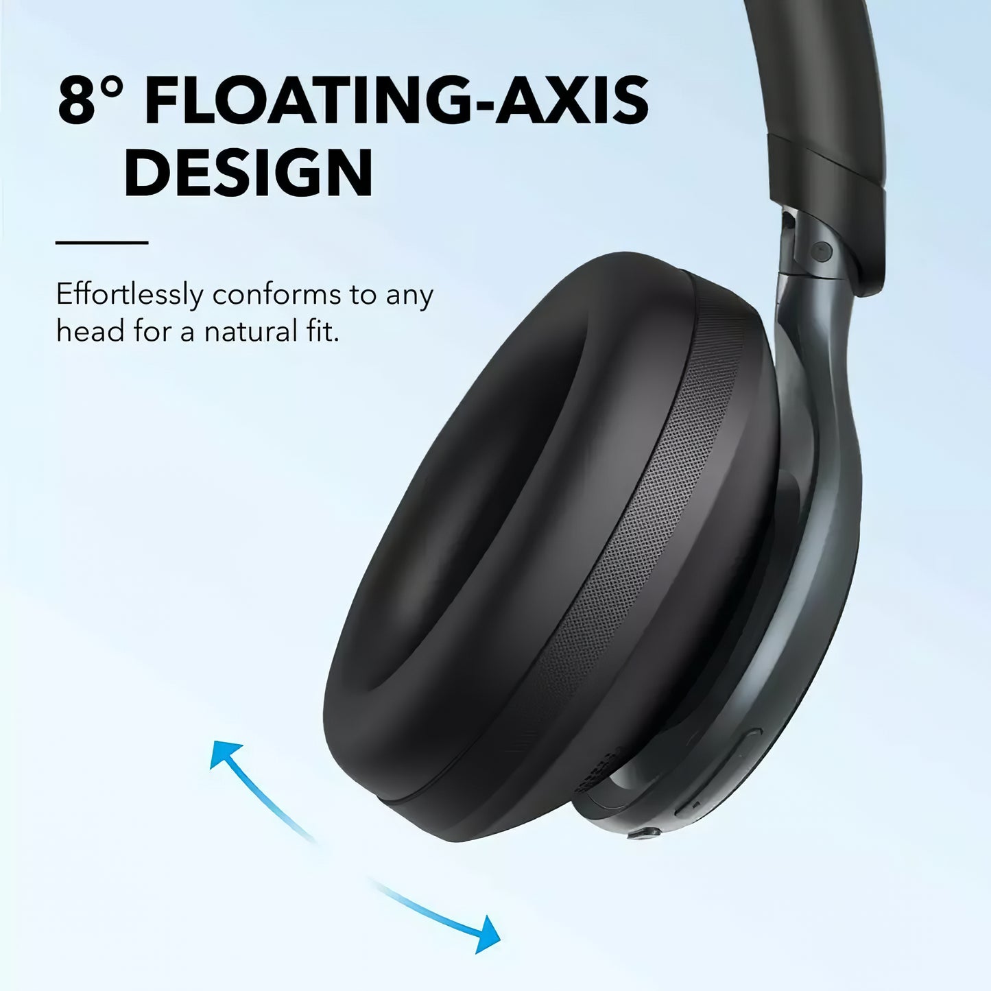Handsfree Bluetooth Anker SoundCore Space On, Multipoint, A2DP, ANC, Crni A3035G11