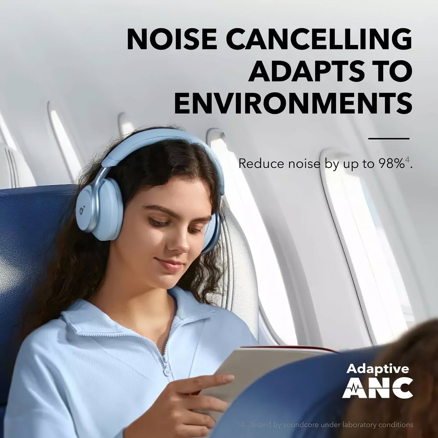 Handsfree Bluetooth Anker SoundCore Space On, Multipoint, A2DP, ANC, Plavi A3035G31