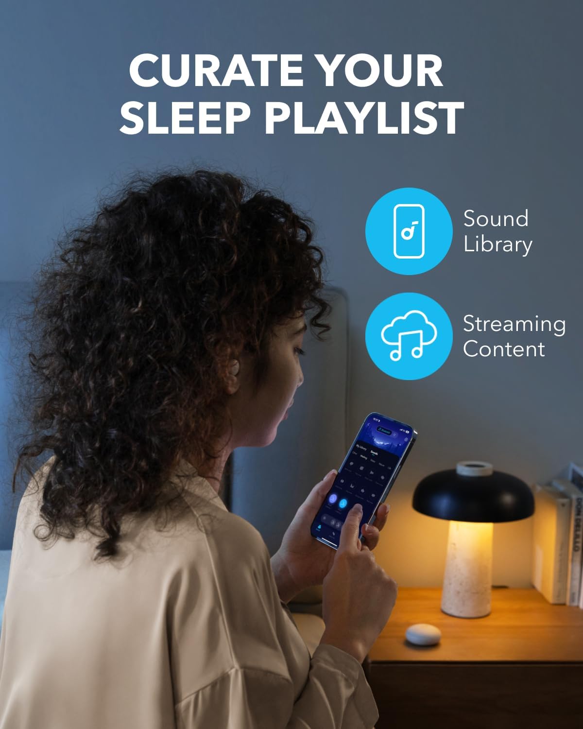 Handsfree Bluetooth Anker SoundCore Sleep A20, TWS, Bijeli A6611G21