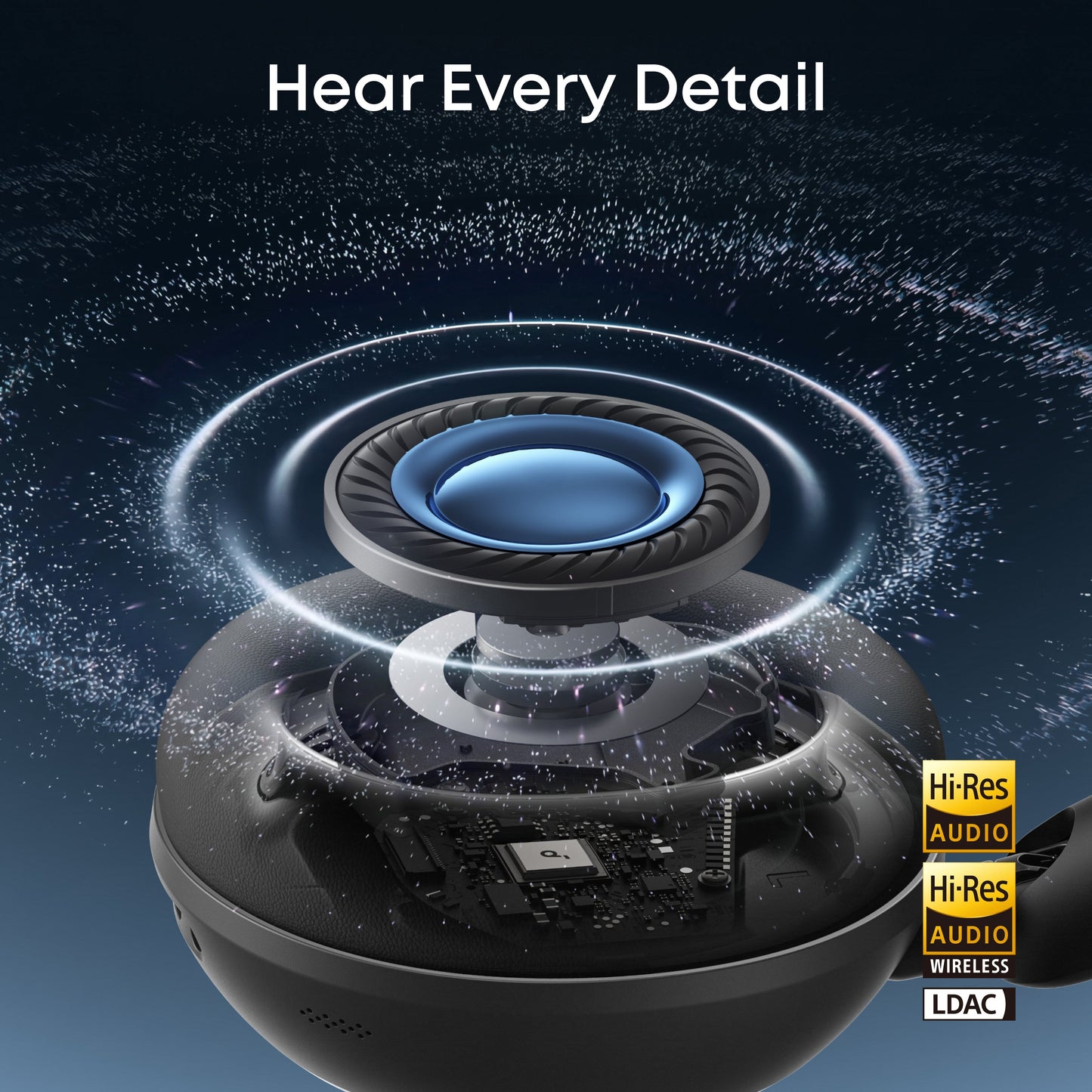 Handsfree Bluetooth Anker SoundCore Space 2, A2DP, ANC, Bijela D1402G21
