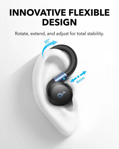 Bluetooth slušalice Anker Soundcore Sport X20, TWS, ANC, crne A3968G11