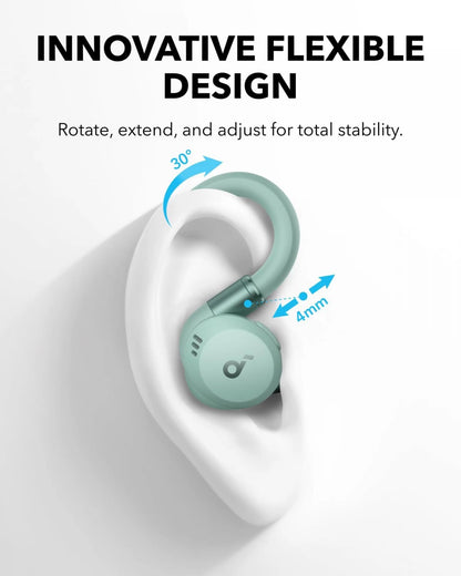 Handsfree Bluetooth Anker Soundcore Sport X20, TWS, ANC, zelena A3968G61