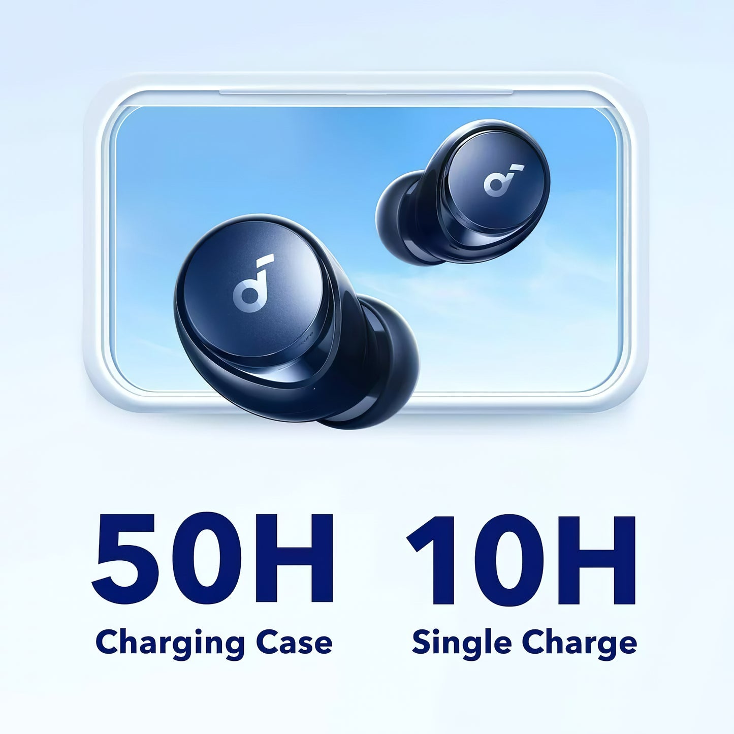 Handsfree Bluetooth Anker SoundCore Space A40, TWS, MultiPoint, Plavi A3936G31