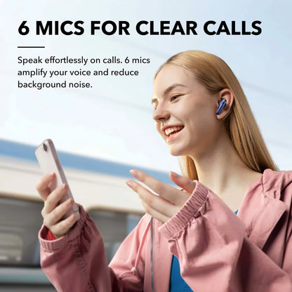 Handsfree Bluetooth Anker SoundCore Liberty 4 NC, TWS, ANC, MultiPoint, Plavi A3947G31