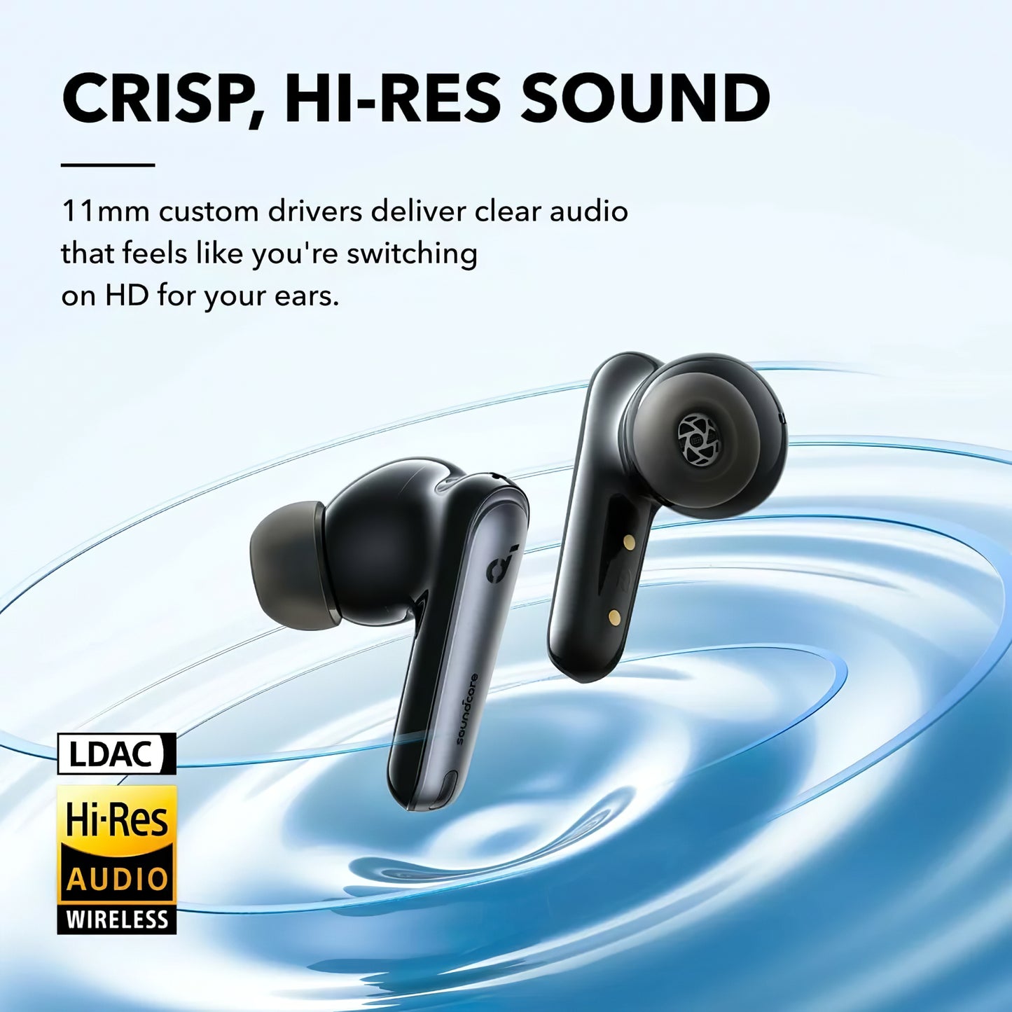 Handsfree Bluetooth Anker SoundCore Liberty 4 NC, TWS, ANC, MultiPoint, Crni A3947G11