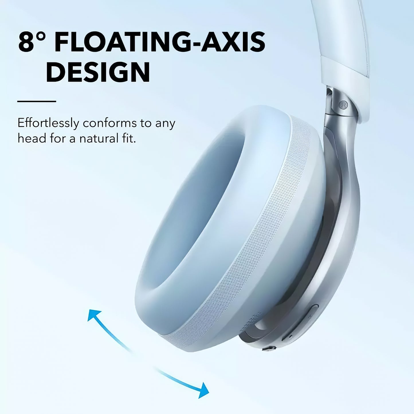 Handsfree Bluetooth Anker SoundCore Space On, Multipoint, A2DP, ANC, Plavi A3035G31