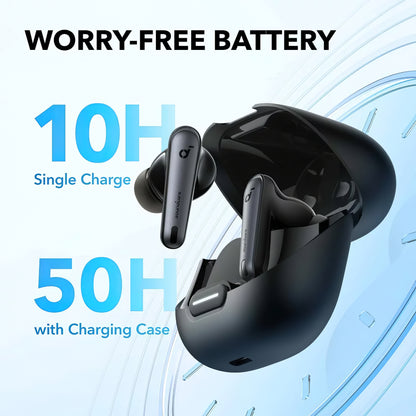 Handsfree Bluetooth Anker SoundCore Liberty 4 NC, TWS, ANC, MultiPoint, Crni A3947G11