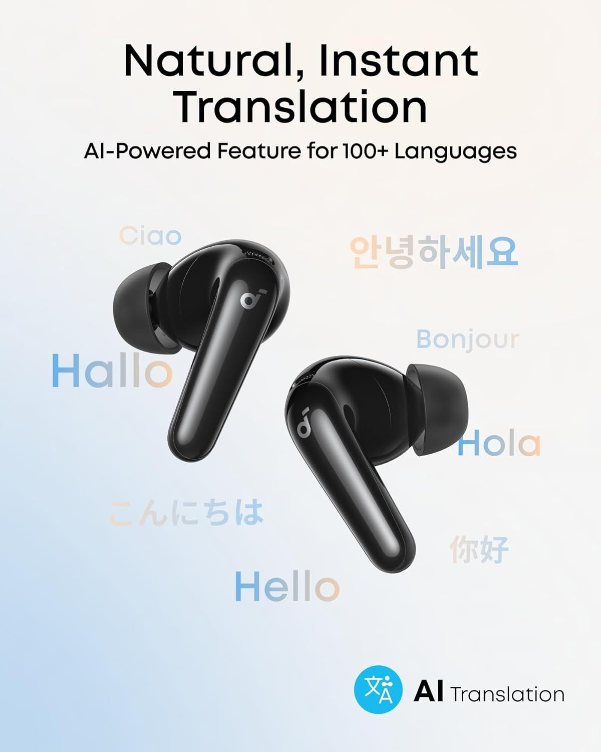 Handsfree Bluetooth Anker Soundcore R60i, TWS, ANC, Crni D1202G11