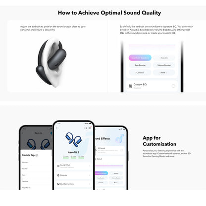 Handsfree Bluetooth Anker SoundCore AeroFit 2, TWS, Plava A3874G31