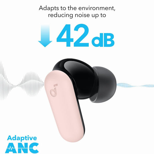 Handsfree Bluetooth Anker SoundCore P30i, TWS, Roza A3959351