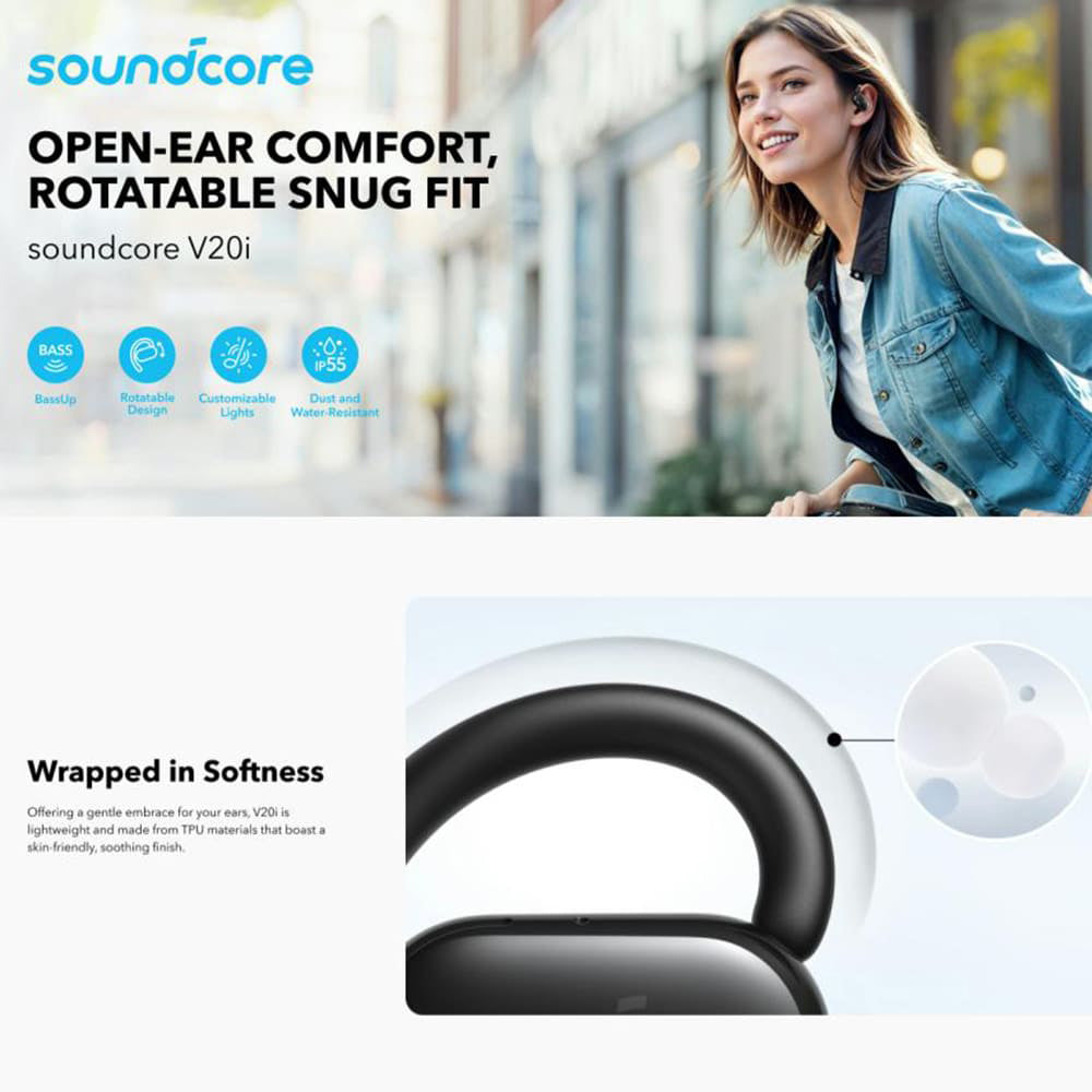 Handsfree Bluetooth Anker SoundCore V20i, TWS, Bijeli A3876G21
